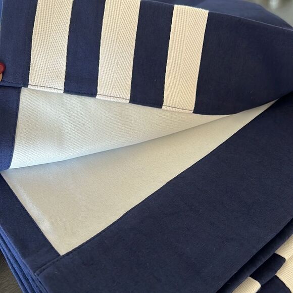 Pottery Barn Teen Twill Tape Track Drapes - Picture 4 of 10